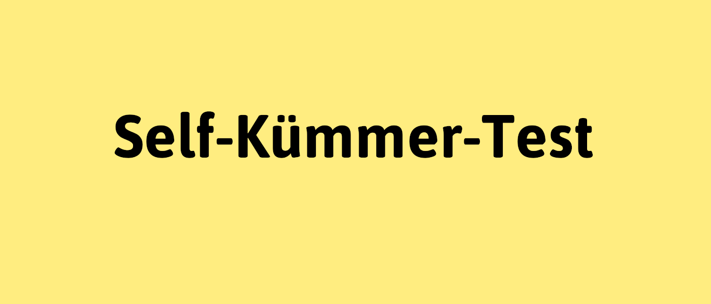 Self-Kümmer-Test