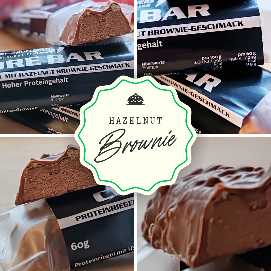 Protein Riegel | Hazelnut Brownie | 32% Eiweiß